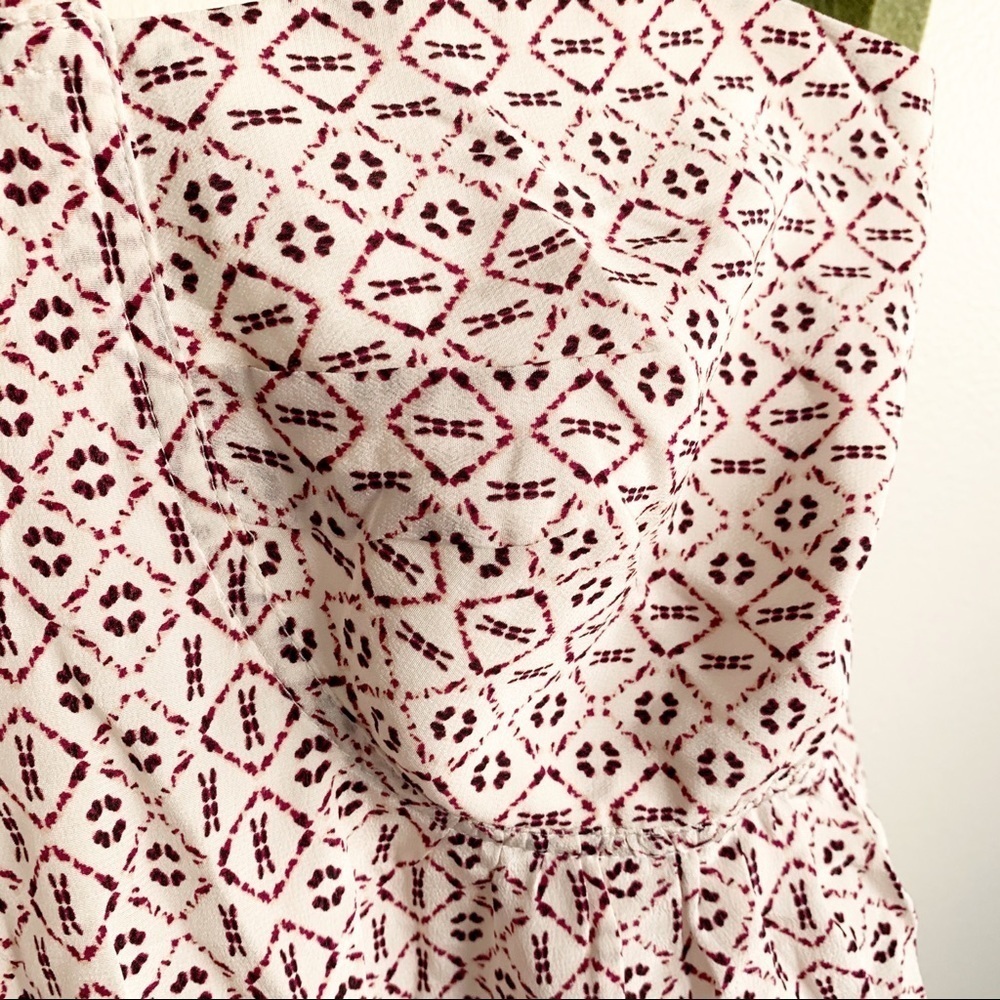 Madewell Print Silk Dress - Picture 4 of 7